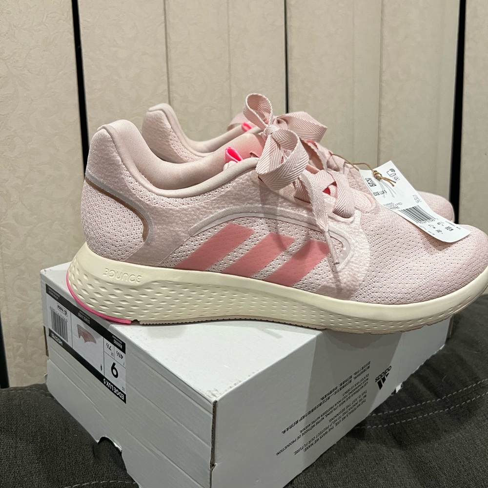 adidas cloudlux Pink Athletic Shoes